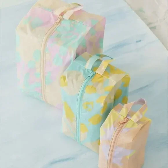 NWT Baggu 3D Zip Set - Tie Dye Mix - Picture 4 of 6